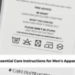 Essential Care Instructions for Men's Apparel