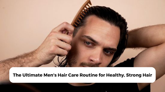 The Ultimate Mens Hair Care Routine for Healthy, Strong Hair