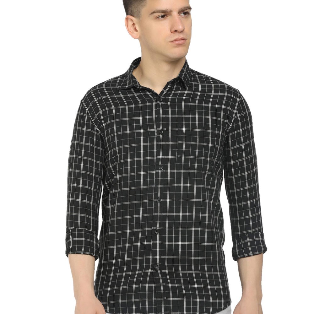 BLACK WHITE CHECKS