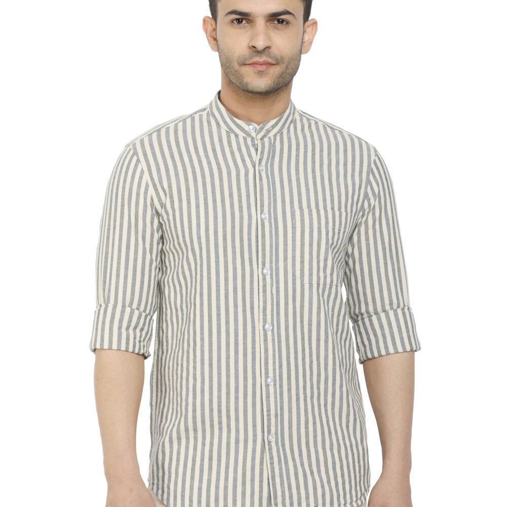 HALF WHITE STRIPE