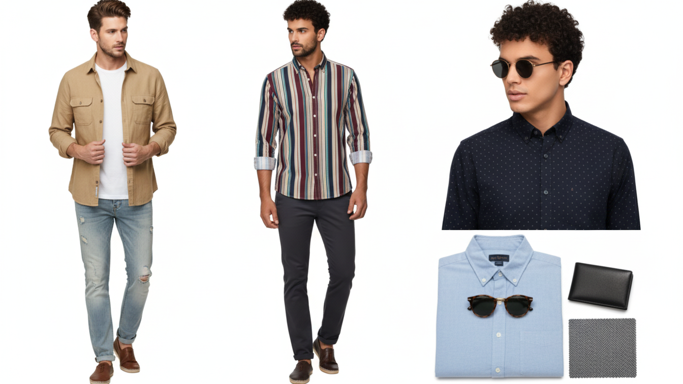 Men’s breathable linen and cotton shirts by Ataraxias