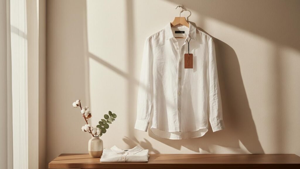 Upgrade Your Wardrobe with Classic Linen Shirts for Men: Timeless Style Meets Everyday Comfort 3 Collection of premium linen shirts for men in timeless neutral colors
