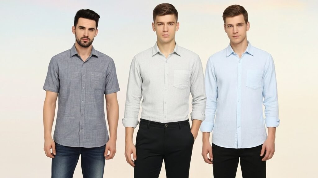 Linen Men Shirts That Never Go Out of Style 4 Premium-quality linen men’s shirt with durable fabric and perfect fit