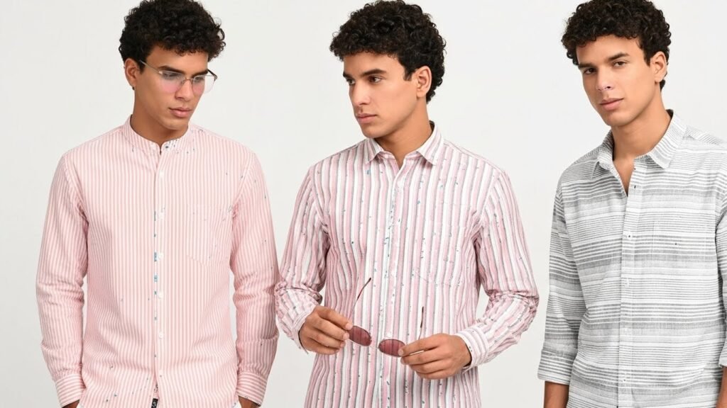 Striped Shirt Trends Elevate Everyday Outfits 2 Timeless and versatile striped shirt styles