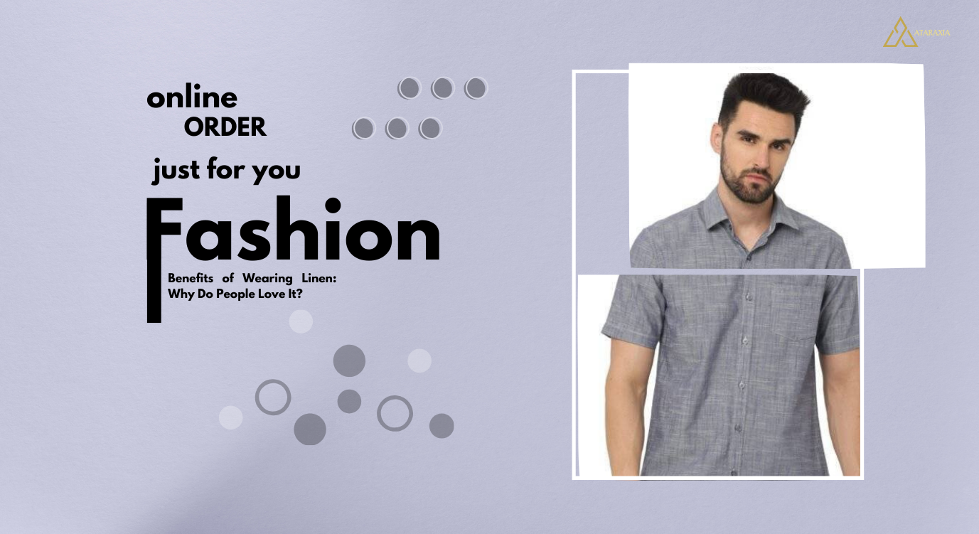 People wearing linen clothing in warm weather, showing breathable and comfortable linen fabric