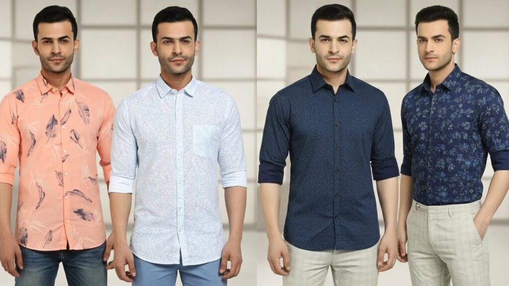 Common types of printed shirts for men