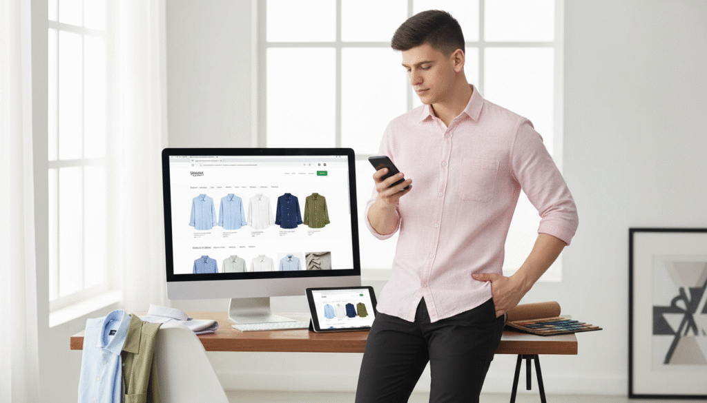 Guide to choosing the right linen shirt online based on fit fabric and color