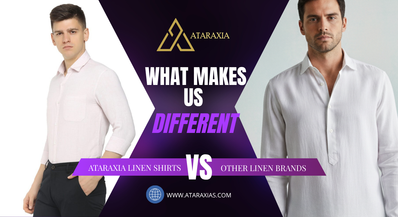 premium linen shirts comparison highlighting comfort, durability and breathable fabric