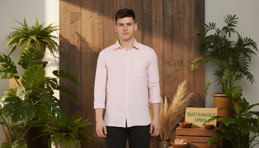 Ataraxia Linen Shirts vs. Other Linen Brands: What Makes Us Different 3 Ataraxia premium linen shirt designed for luxury and affordability