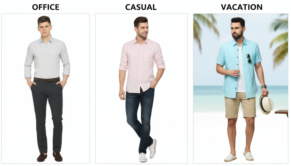 Ataraxia Linen Shirts vs. Other Linen Brands: What Makes Us Different 4 Ataraxia linen shirts offering comfort, style, and affordable luxury