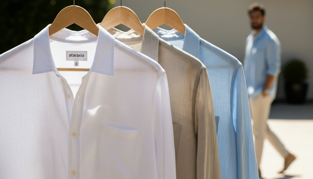 Lightweight linen shirt for hot weather India