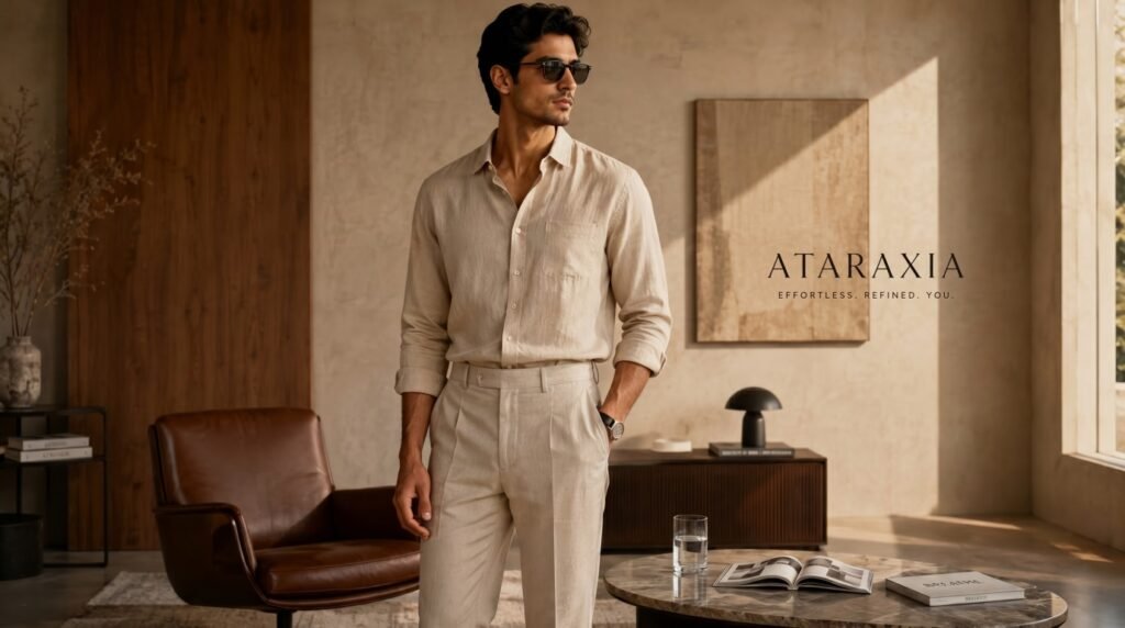 Premium breathable linen shirts for stylish and comfortable modern menswear